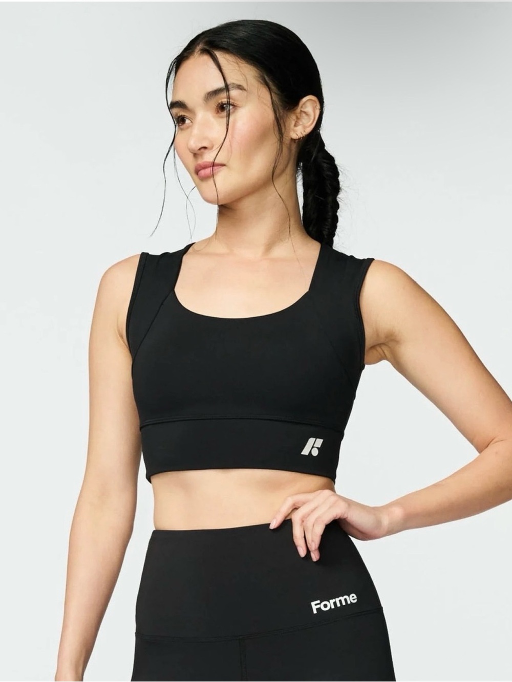 FORME Power Bra in Obsidian Black Size Medium